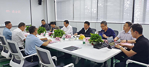 德州市天衢新区党工委副书记、管委会主任王大山等一行到我司-广东万昌科技实业有限公司参观考察